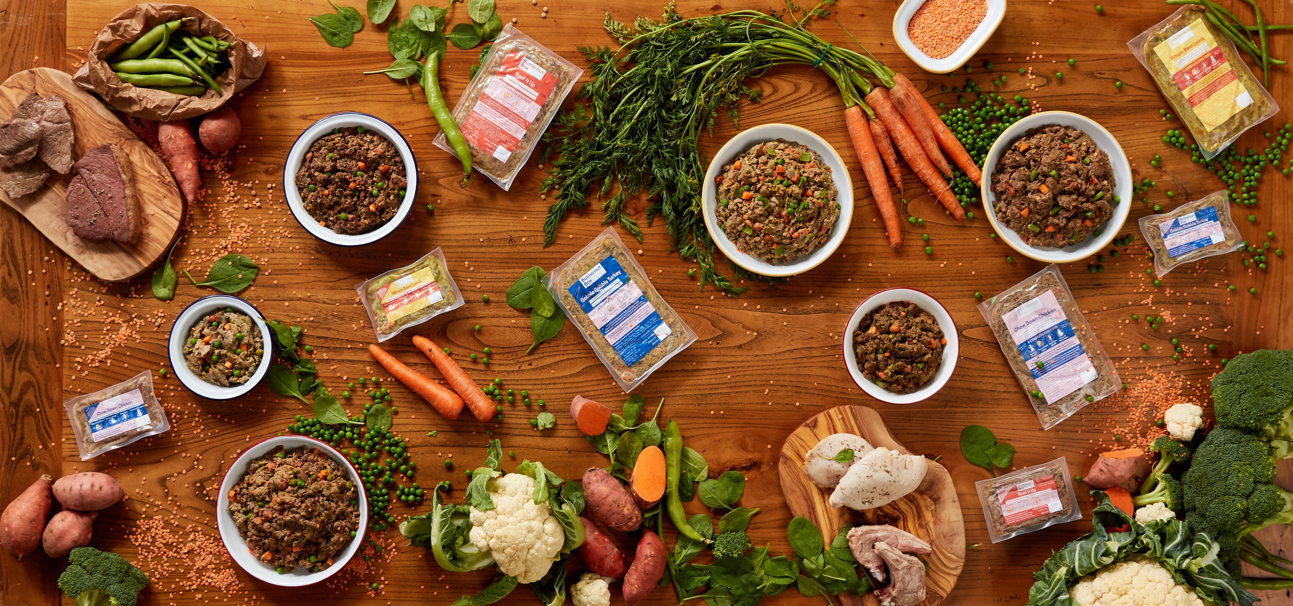 Fresh dog food ingredients